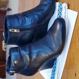 Tory Burch Wedge Booties